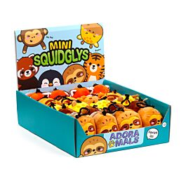 Kulcstartó, Plüss - Állatkerti Állatok - Squidglys