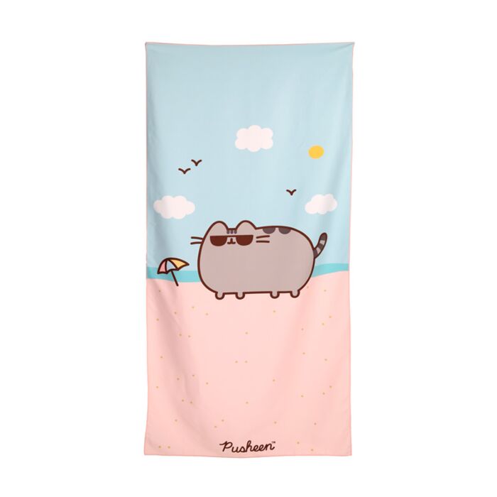 Strandtörölköző, Mikroszálas - Pusheen Macska