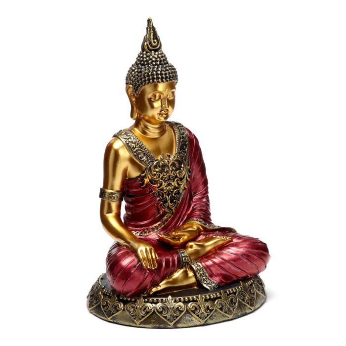 Thai Buddha - Arany és Vörös - Elmélkedés