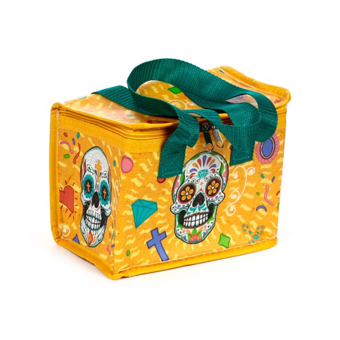 Hűtőtáska - Day of the Dead - Mexikói Koponyák (RPET)