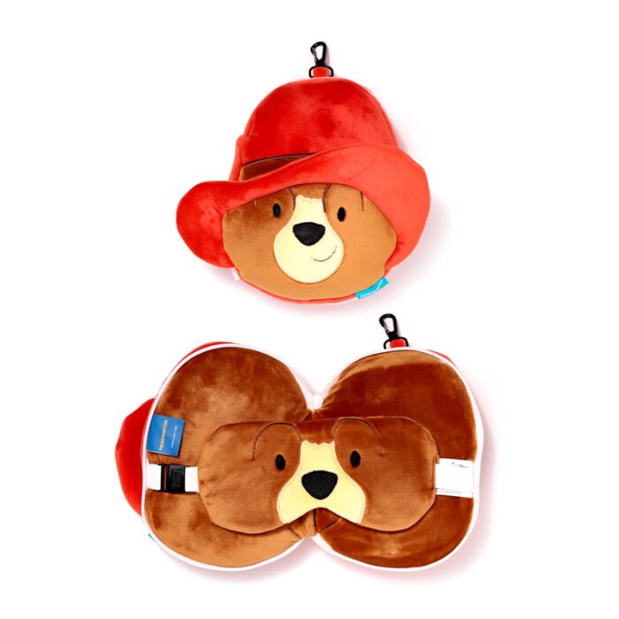 Utazópárna Szemmaszkkal, Plüss RELAXEAZZZ - Paddington Maci