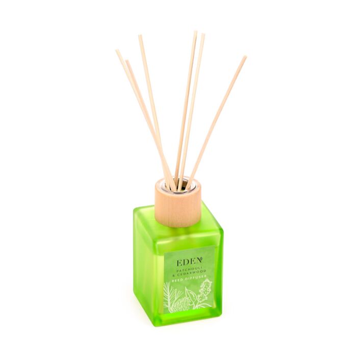 Pálcikás Diffúzor 100ml - Patchouli & Cédrusfa - Eden