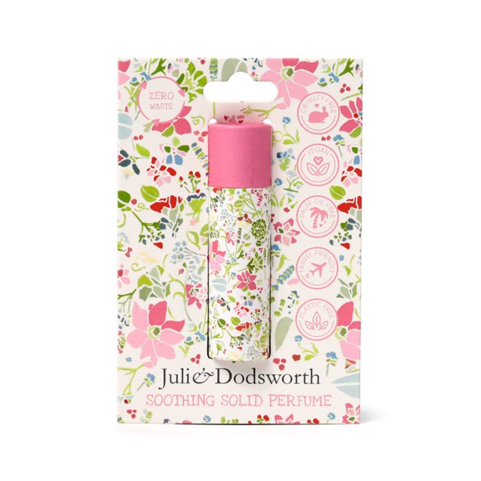 Szilárd Parfüm Környezetbarát Stickben - Pink Virágos JULIE DODSWORTH