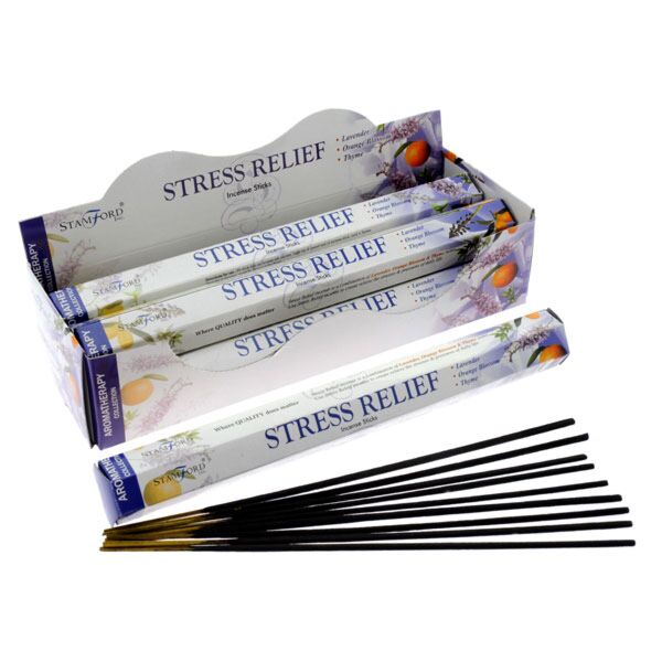 37101 Füstölő Pálcák, Stamford Aromatherapy Hex - Stresszoldó