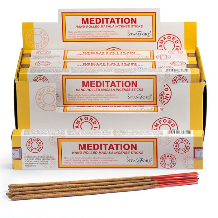 37281 Füstölő Pálcák, Stamford Masala - Meditáció