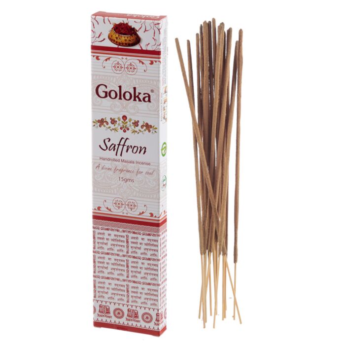 Füstölő Pálcák, Goloka Masala - Sáfrány