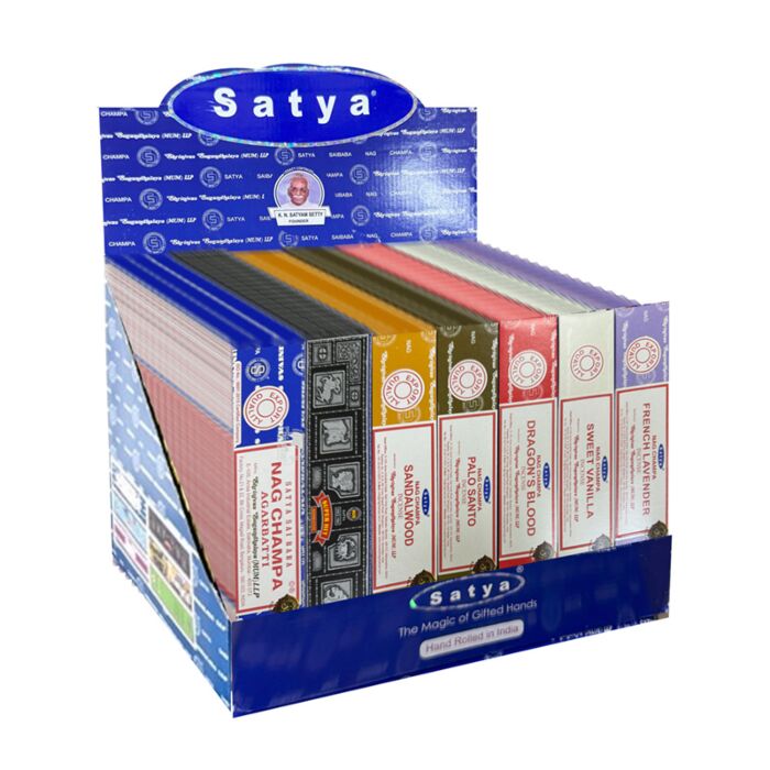 Füstölő Pálcák, Satya - Nag Champa - Vegyes Display