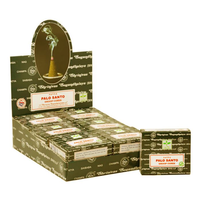 Füstölő Kúpok, Satya - Nag Champa Dhoop - Palo Santo