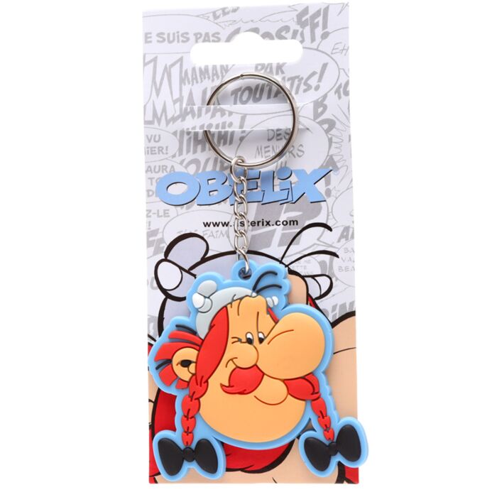 Kulcstartó, PVC - Obelix - Asterix & Obelix