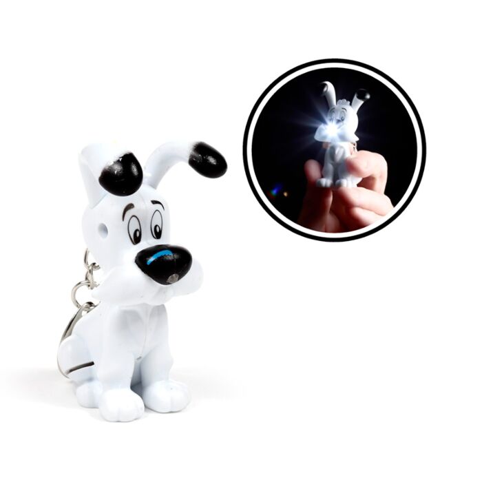 Kulcstartó, LED-es - Idefix - Asterix & Obelix