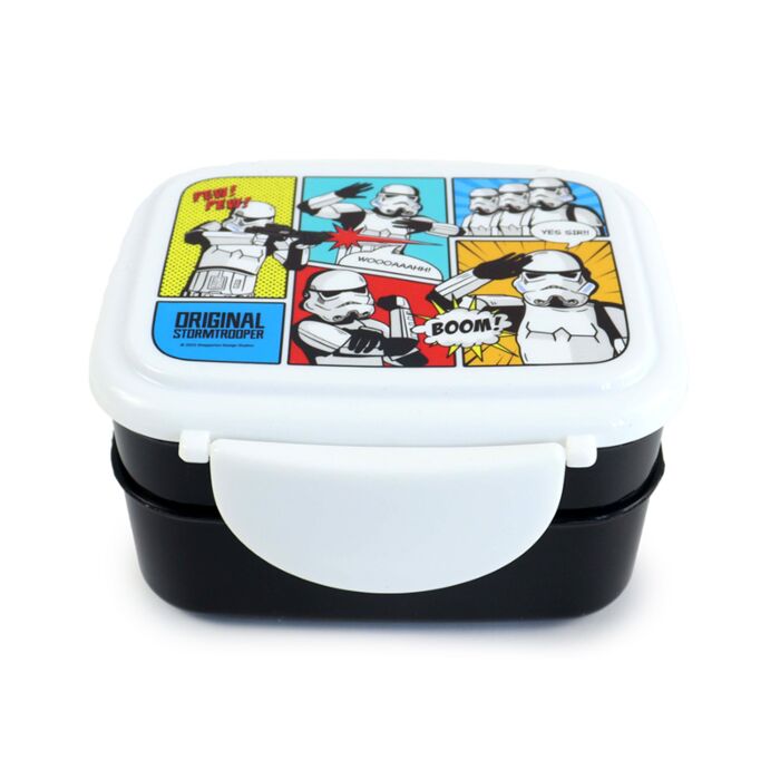 Bento Ételhordó Doboz Evőeszközökkel, Pattintós Tető - Az Eredeti Stormtrooper