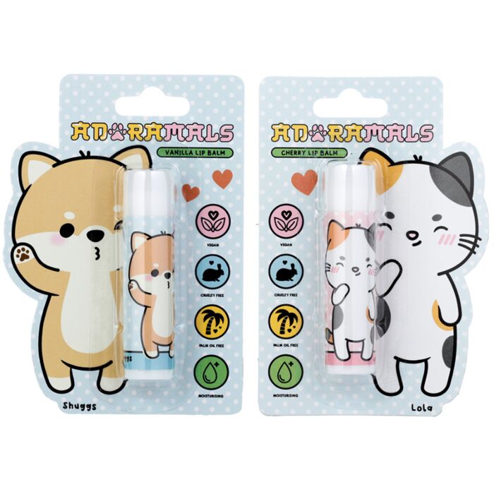Ajakbalzsam Stick - Lola, a Macska és Shuggs, a Shiba Inu Kutya