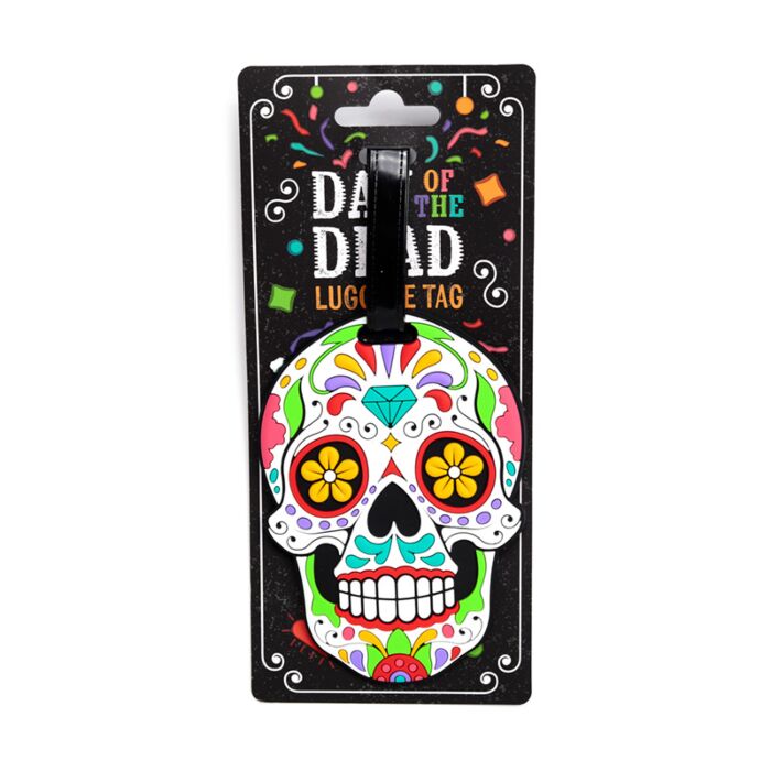 Bőröndcimke, PVC - Day of the Dead - Mexikói Koponyák