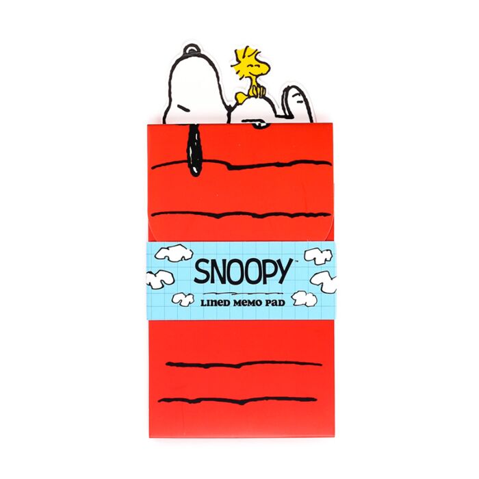 Notesz Felnyitós Fedéllel, Vonalas - Snoopy & Woodstock - Peanuts