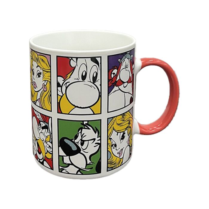 Bögre, Porcelán - Asterix Comic - Asterix & Obelix
