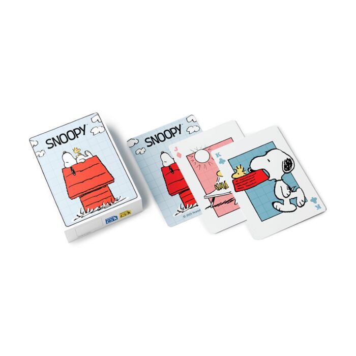 Francia Kártya Pakli, 54 lapos - Snoopy & Woodstock - Peanuts