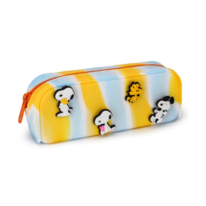Tolltartó Díszekkel, Fekvő, Szilikon - Snoopy & Woodstock - Peanuts