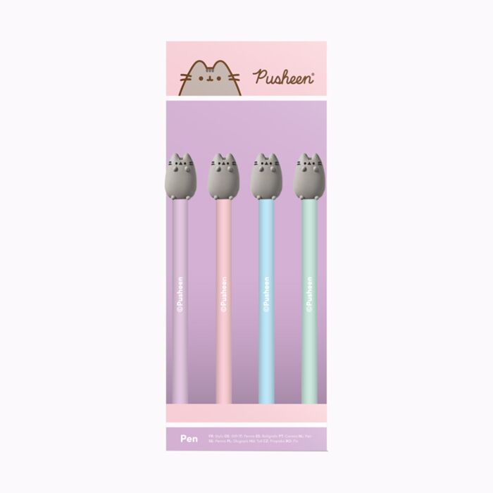 Toll PVC Topperrel, Vékony Hegyű - Pusheen Macska