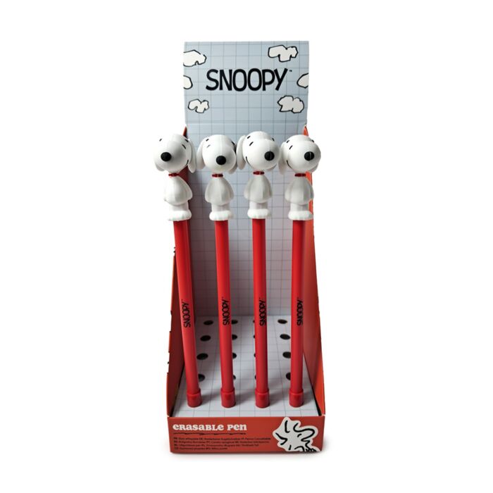 Törölhető Toll Szilikon Topperrel - Snoopy - Peanuts