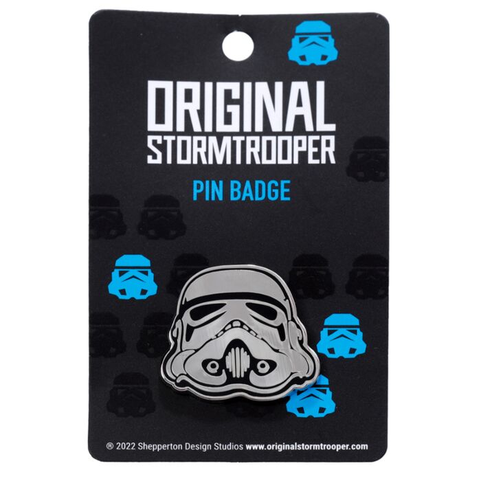 Kitűző, Lakkozott - Sisak - Az Eredeti Stormtrooper