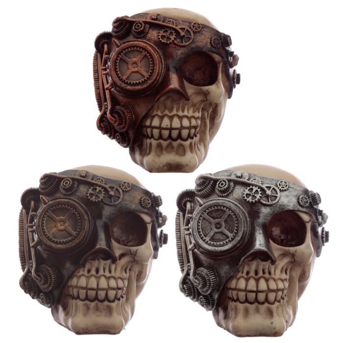 Dekor Koponya - Steampunk