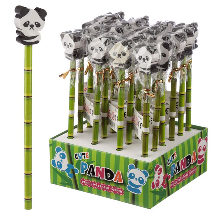 Ceruza Radírral - Panda