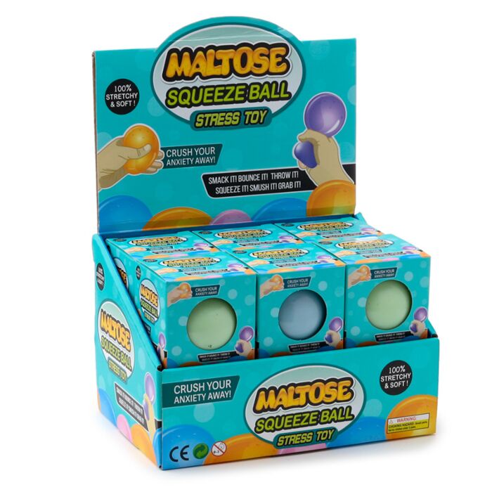 Antistressz Játék, Maltóz - Foszforeszkáló Sztreccs Labda
