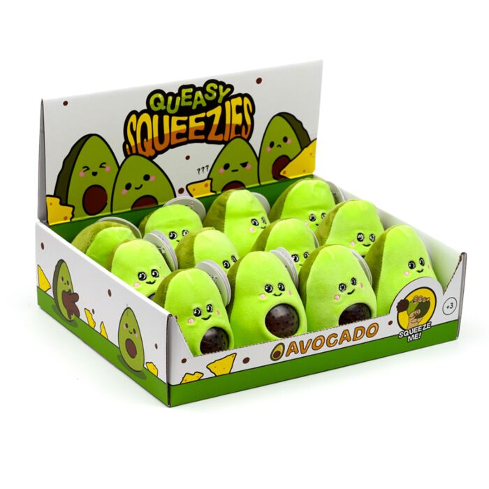 Nyomogatós Játék, Plüss - Slime Squeezy Labda - Avokádó