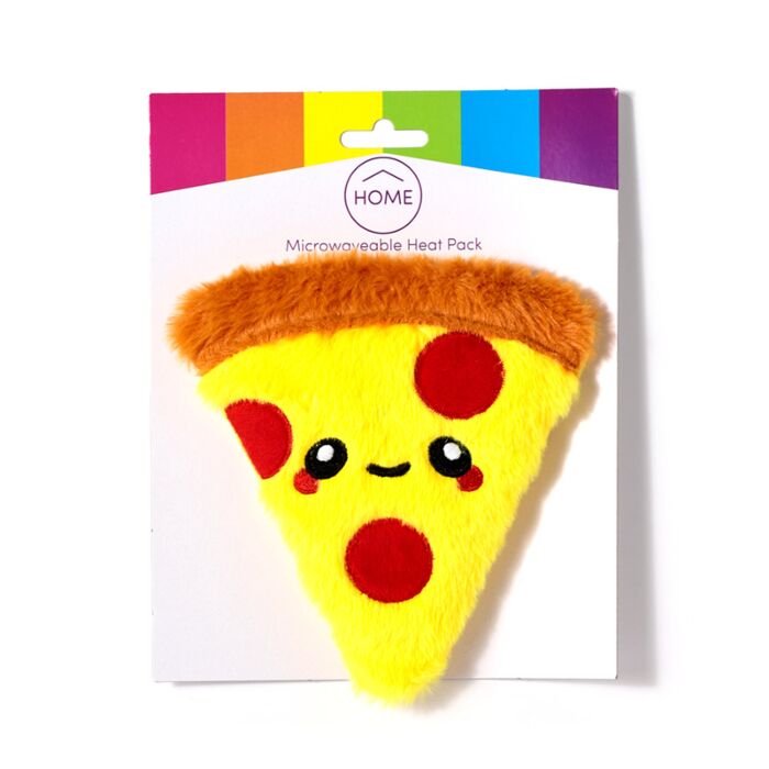 Mikrózható Plüss Figura - Pizza - Foodiemals