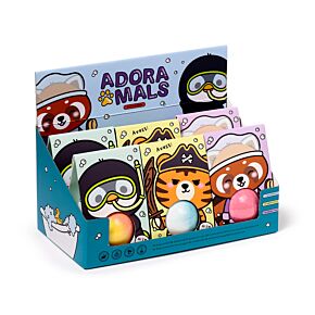 Fürdőbomba Díszcsomagolásban - Vadon Állatai - Édes Állatok