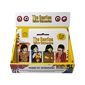 Mágneses Könyvjelző Szett - Sárga Tengeralattjáró BEATLES