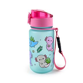Kulacs 350ml, Csőrös, Gyerekeknek, Ütésálló - Axolotl - Édes Állatok