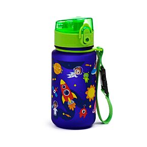 Kulacs 350ml, Csőrös, Gyerekeknek, Ütésálló - Világűr