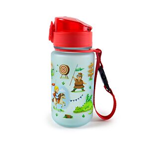 Kulacs 350ml, Csőrös, Gyerekeknek, Ütésálló - Lovagok & Sárkányok