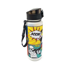 Kulacs 600ml, Csőrös, Ütésálló - Comic - Eredeti Stormtrooper Kulacs 600ml, Csőrös, Ütésálló - Comic - Eredeti Stormtrooper