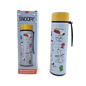 Thermo Kulacs, Digitális Hőmérővel 450ml - Snoopy & Woodstock - Peanuts