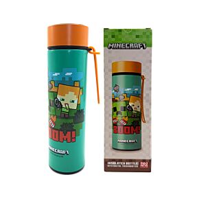 Thermo Kulacs, Digitális Hőmérővel 450ml - Minecraft BOOM Thermo Kulacs, Digitális Hőmérővel 450ml - Minecraft BOOM