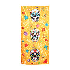 Strandtörölköző, Mikroszálas - Day of the Dead - Mexikói Koponyák