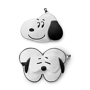 Utazópárna Szemmaszkkal, Plüss RELAXEAZZZ - Snoopy - Peanuts