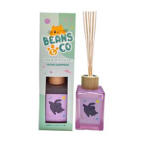 Pálcikás Diffúzor 100ml - Kakaó & Kasmír - Beans & Társai Macskák