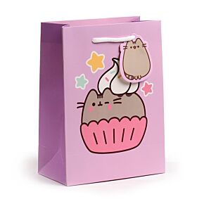 Ajándéktasak 17x9x23cm - Ínyenc Pusheen Macska - Muffin