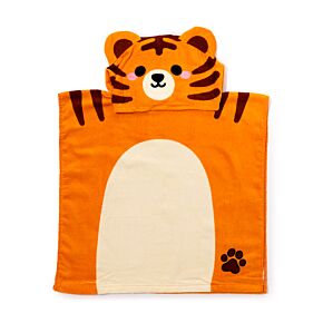 Gyerek Törölköző Poncsó - Alfie, a Tigris - édes Állatok