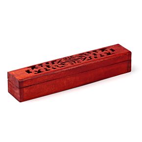 Füstölő Égető Doboz, Mangó Fából - Faragott
