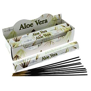 37108 Füstölő Pálcák, Stamford Premium Hex - Aloe Vera 