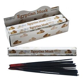 37144 Füstölő Pálcák, Stamford Premium Hex - Egyiptomi Moha