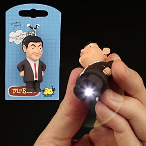 Kulcstartó Hanggal, Műanyag, LED-es - Mr Bean