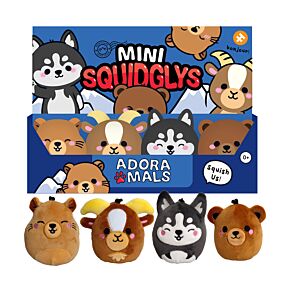 Mini Kulcstartó, Plüss - Hegyi Édes Állatok - Squidglys