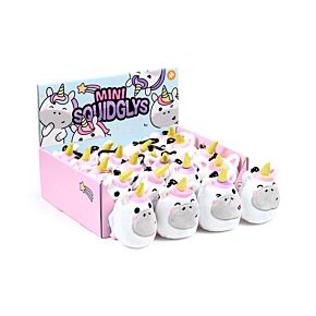 Mini Kulcstartó, Plüss - Astra, az Unikornis - Édes Állatok - Squidglys