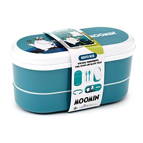 Bento Doboz Szett, Villával és Kanállal - Muminok