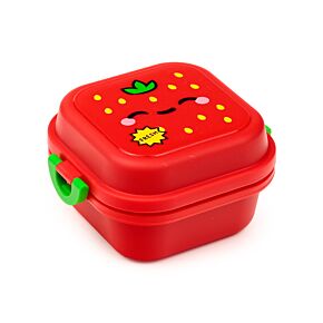 Bento Ételhordó Doboz, Belső Rekesz&Pattintós Tető - Elidi, az Eper - Foodiemals